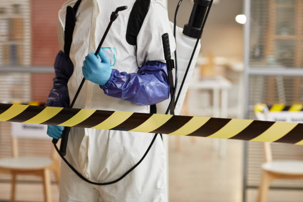 Professional Unattended Death Cleanup technician working in Realitos, TX